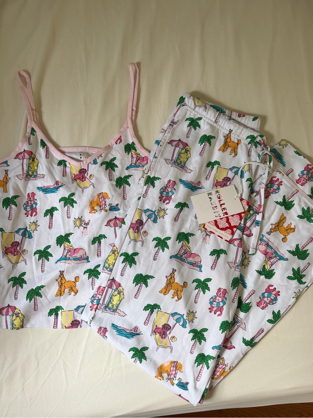 Poolside Pups joanie pajamas